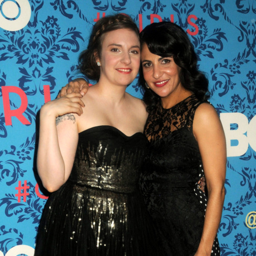 The cast and producers arrive for their New York Premiere of HBO's 'Girls' held at the School of Visual Arts in Chelsea, NYC.