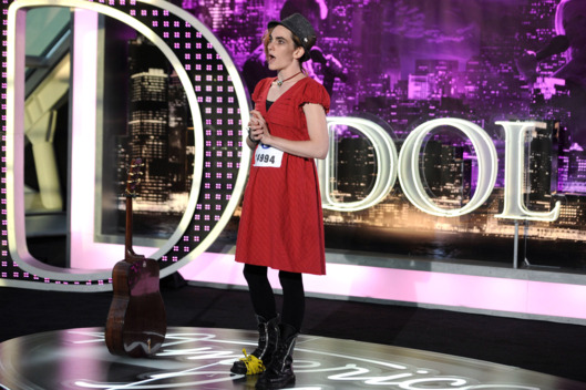 AMERICAN IDOL: Chicago Auditions: Contestant (Katherine "Kez Ban" Sauerbier) on AMERICAN IDOL airing Thursday, Jan. 17 (8:00-10:00 PM ET/PT) on FOX.