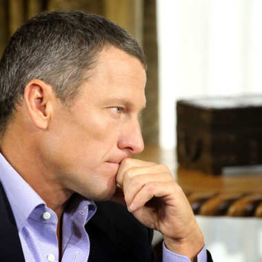 In this handout photo provided by the Oprah Winfrey Network, Oprah Winfrey (not pictured) speaks with Lance Armstrong during an interview regarding the controversy surrounding his cycling career January 14, 2013 in Austin, Texas. Oprah Winfrey’s exclusive no-holds-barred interview with Lance Armstrong, "Oprah and Lance Armstrong: The Worldwide Exclusive," has expanded to air as a two-night event on OWN: Oprah Winfrey Network. The special episode of "Oprah’s Next Chapter" will air Thursday, January 17 from 9-10:30 p.m. ET/PT (as previously announced) and Friday, January 18 at 9 p.m. ET/PT