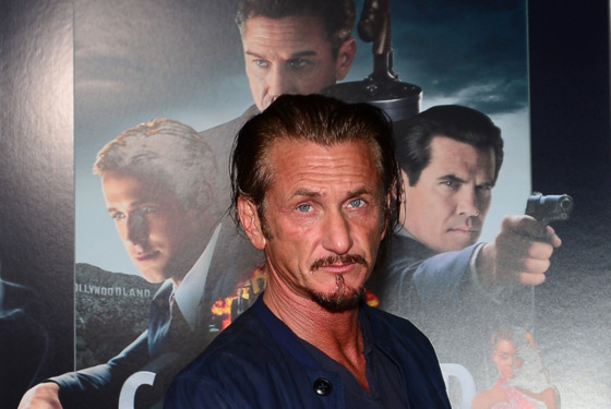Actor Sean Penn poses on arrival for the Los Angeles World Premiere of the film "Gangster Squad" at Grauman's Chinese Theater on January 7, 2013 in Hollywood,California. The film opens nationwide on January 11. AFP PHOTO / Frederic J. BROWN (Photo credit should read FREDERIC J. BROWN/AFP/Getty Images) Actor Sean Penn poses on arrival for the Los Angeles World Premiere of the film "Gangster Squad" at Grauman's Chinese Theater on January 7, 2013 in Hollywood,California. The film opens nationwide on January 11. AFP PHOTO / Frederic J. BROWN (Photo credit should read FREDERIC J. BROWN/AFP/Getty Images)