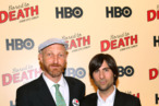 Jonathan Ames and Jason Schwartzman attend the premiere of HBO's "Bored to Death" at the Clearview Chelsea Cinemas on September 10, 2009 in New York City. Jonathan Ames and Jason Schwartzman attend the premiere of HBO's "Bored to Death" at the Clearview Chelsea Cinemas on September 10, 2009 in New York City.