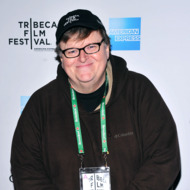 Director Michael Moore attends the 2012 TFF Awards during the 2012 Tribeca Film Festival at the Conrad Hotel on April 26, 2012 in New York City. Director Michael Moore attends the 2012 TFF Awards during the 2012 Tribeca Film Festival at the Conrad Hotel on April 26, 2012 in New York City.