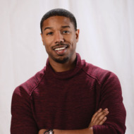 PARK CITY, UT - JANUARY 20: Actor Michael B. Jordan poses for a portrait at the photo booth for MSN Wonderwall at ChefDance on January 20, 2013 in Park City, Utah. (Photo by Michael Buckner/Getty Images for Wonderwall) PARK CITY, UT - JANUARY 20: Actor Michael B. Jordan poses for a portrait at the photo booth for MSN Wonderwall at ChefDance on January 20, 2013 in Park City, Utah. (Photo by Michael Buckner/Getty Images for Wonderwall)