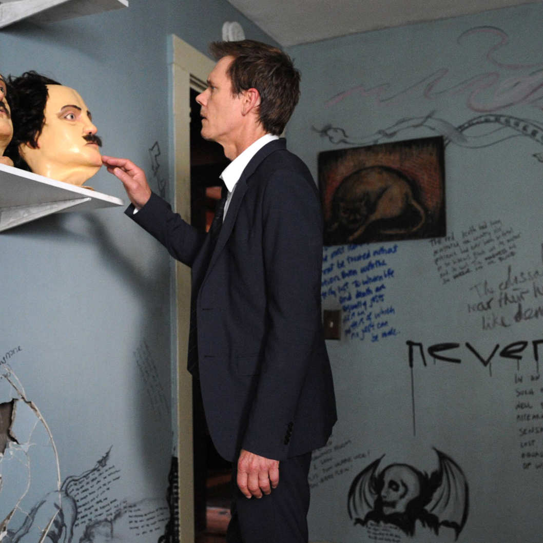 THE FOLLOWING: Ryan Hardy (Kevin Bacon) discovers the cult house in the "Chapter Two" episode of THE FOLLOWING airing Monday, Jan. 28 (9:00-10:00 PM ET/PT) on FOX.