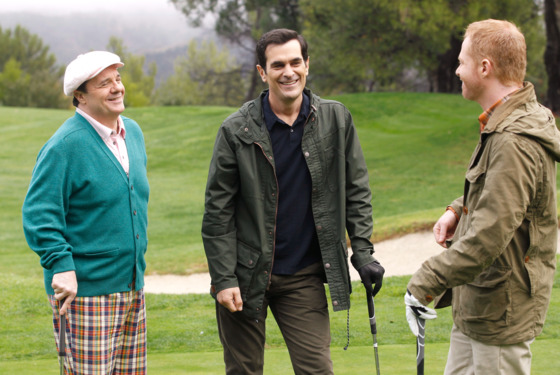 MODERN FAMILY - "A Slight at the Opera" - Cameron is putting on the school production of "Phantom of the Opera," but when their star falls ill, Manny pulls all the stops to land the lead -- even if that means going against Luke. Meanwhile, Jay teaches Phil to golf and they wind up in a golf-off with Pepper and Mitch; Gloria takes Alex along on errands which include a visit to a psychic; and Claire's adventures in babysitting Joe and Lily become a comedy of errors, on "Modern Family," WEDNESDAY, FEBRUARY 6 (9:00-9:31 p.m., ET), on the ABC Television Network. MODERN FAMILY - "A Slight at the Opera" - Cameron is putting on the school production of "Phantom of the Opera," but when their star falls ill, Manny pulls all the stops to land the lead -- even if that means going against Luke. Meanwhile, Jay teaches Phil to golf and they wind up in a golf-off with Pepper and Mitch; Gloria takes Alex along on errands which include a visit to a psychic; and Claire's adventures in babysitting Joe and Lily become a comedy of errors, on "Modern Family," WEDNESDAY, FEBRUARY 6 (9:00-9:31 p.m., ET), on the ABC Television Network.