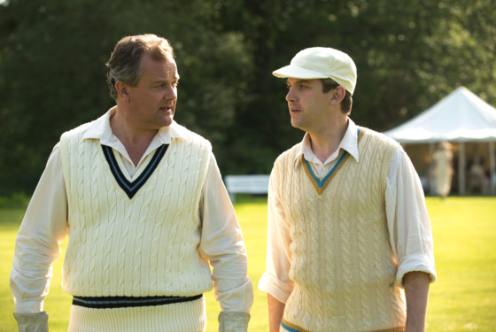Downton Abbey Season 3
Sundays, January 6 - February 17, 2013 on MASTERPIECE on PBS - Part 6
Shown from left to right: Hugh Bonneville as Lord Grantham & Dan Stevens as Matthew Crawley
©Giles Keyte/Carnival Film & Television Limited 2012 for MASTERPIECE
This image may be used only in the direct promotion of MASTERPIECE CLASSIC. No other rights are granted. All rights are reserved. Editorial use only. USE ON THIRD PARTY SITES SUCH AS FACEBOOK AND TWITTER IS NOT ALLOWED. Downton Abbey Season 3
Sundays, January 6 - February 17, 2013 on MASTERPIECE on PBS - Part 6
Shown from left to right: Hugh Bonneville as Lord Grantham & Dan Stevens as Matthew Crawley
©Giles Keyte/Carnival Film & Television Limited 2012 for MASTERPIECE
This image may be used only in the direct promotion of MASTERPIECE CLASSIC. No other rights are granted. All rights are reserved. Editorial use only. USE ON THIRD PARTY SITES SUCH AS FACEBOOK AND TWITTER IS NOT ALLOWED.