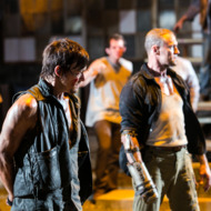 Daryl Dixon (Norman Reedus) and Merle Dixon (Michael Rooker) - The Walking Dead - Season 3, Episode 9 Daryl Dixon (Norman Reedus) and Merle Dixon (Michael Rooker) - The Walking Dead - Season 3, Episode 9