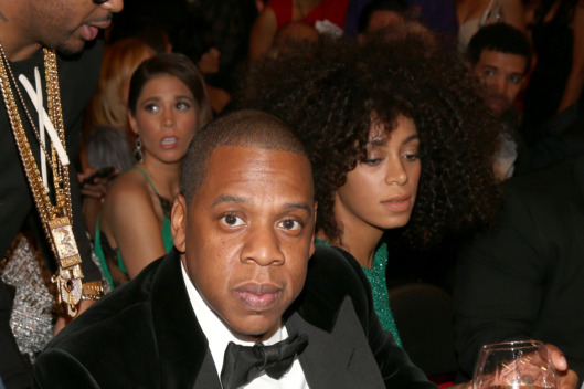 Rapper Jay-Z attends the 55th Annual GRAMMY Awards at STAPLES Center on February 10, 2013 in Los Angeles, California.
