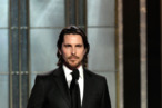 In this handout photo provided by NBCUniversal, Actor Christian Bale on stage to present during the 70th Annual Golden Globe Awards at the Beverly Hilton Hotel International Ballroom on January 13, 2013 in Beverly Hills, California. In this handout photo provided by NBCUniversal, Actor Christian Bale on stage to present during the 70th Annual Golden Globe Awards at the Beverly Hilton Hotel International Ballroom on January 13, 2013 in Beverly Hills, California.