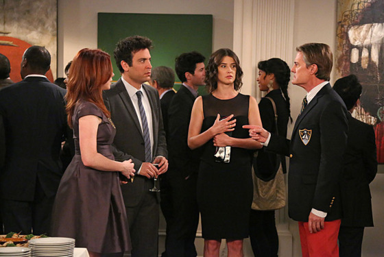 "The Ashtray" -- When Ted (Josh Radnor, left center) receives an unexpected call from The Captain (Kyle MacLachlan, right), the gang reminisced about their last awkward encounter with him, on HOW I MET YOUR MOTHER, Monday, Feb. 18 (8:00-8:30 PM, ET/PT) on the CBS Television Network. Also pictured: Alyson Hannigan (left) and Cobie Smulders (center) "The Ashtray" -- When Ted (Josh Radnor, left center) receives an unexpected call from The Captain (Kyle MacLachlan, right), the gang reminisced about their last awkward encounter with him, on HOW I MET YOUR MOTHER, Monday, Feb. 18 (8:00-8:30 PM, ET/PT) on the CBS Television Network. Also pictured: Alyson Hannigan (left) and Cobie Smulders (center)