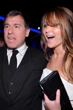 BEVERLY HILLS, CA - FEBRUARY 04: Director David O. Russell (L) and Jennifer Lawrence attend the 85th Academy Awards Nominations Luncheon at The Beverly Hilton Hotel on February 4, 2013 in Beverly Hills, California. (Photo by Alberto E. Rodriguez/Getty Images) BEVERLY HILLS, CA - FEBRUARY 04: Director David O. Russell (L) and Jennifer Lawrence attend the 85th Academy Awards Nominations Luncheon at The Beverly Hilton Hotel on February 4, 2013 in Beverly Hills, California. (Photo by Alberto E. Rodriguez/Getty Images)