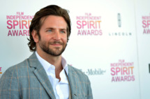 Actor Bradley Cooper attends the 2013 Film Independent Spirit Awards at Santa Monica Beach on February 23, 2013 in Santa Monica, California.