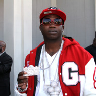 Gucci Mane attends the BET Hip Hop Awards 2010 at Boisfeuillet Jones Atlanta Civic Center on October 2, 2010 in Atlanta, Georgia. Gucci Mane attends the BET Hip Hop Awards 2010 at Boisfeuillet Jones Atlanta Civic Center on October 2, 2010 in Atlanta, Georgia.