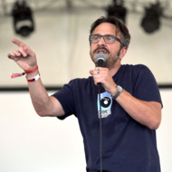Special Guest Comedian Marc Maron performs on the Broadway St. stage during Day 1 of FYF Fest 2012 at Los Angeles State Historic Park on September 1, 2012 in Los Angeles, California. Special Guest Comedian Marc Maron performs on the Broadway St. stage during Day 1 of FYF Fest 2012 at Los Angeles State Historic Park on September 1, 2012 in Los Angeles, California.