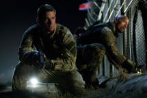 Left to right: Channing Tatum plays Duke and Dwayne Johnson plays Roadblock in G.I. JOE: RETALIATION, from Paramount Pictures, MGM, and Skydance Productions.GR-15405R