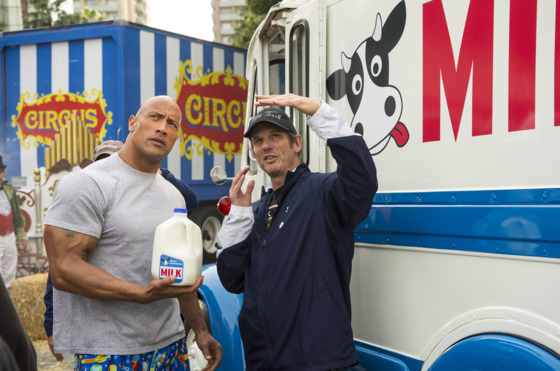 Dwayne 'The Rock' Johnson stars in the Got Milk? campaign's first ever Super Bowl ad. The 30-second commercial, which was directed by Peter Berg, will air in the second quarter of the game on February 3, 2013.