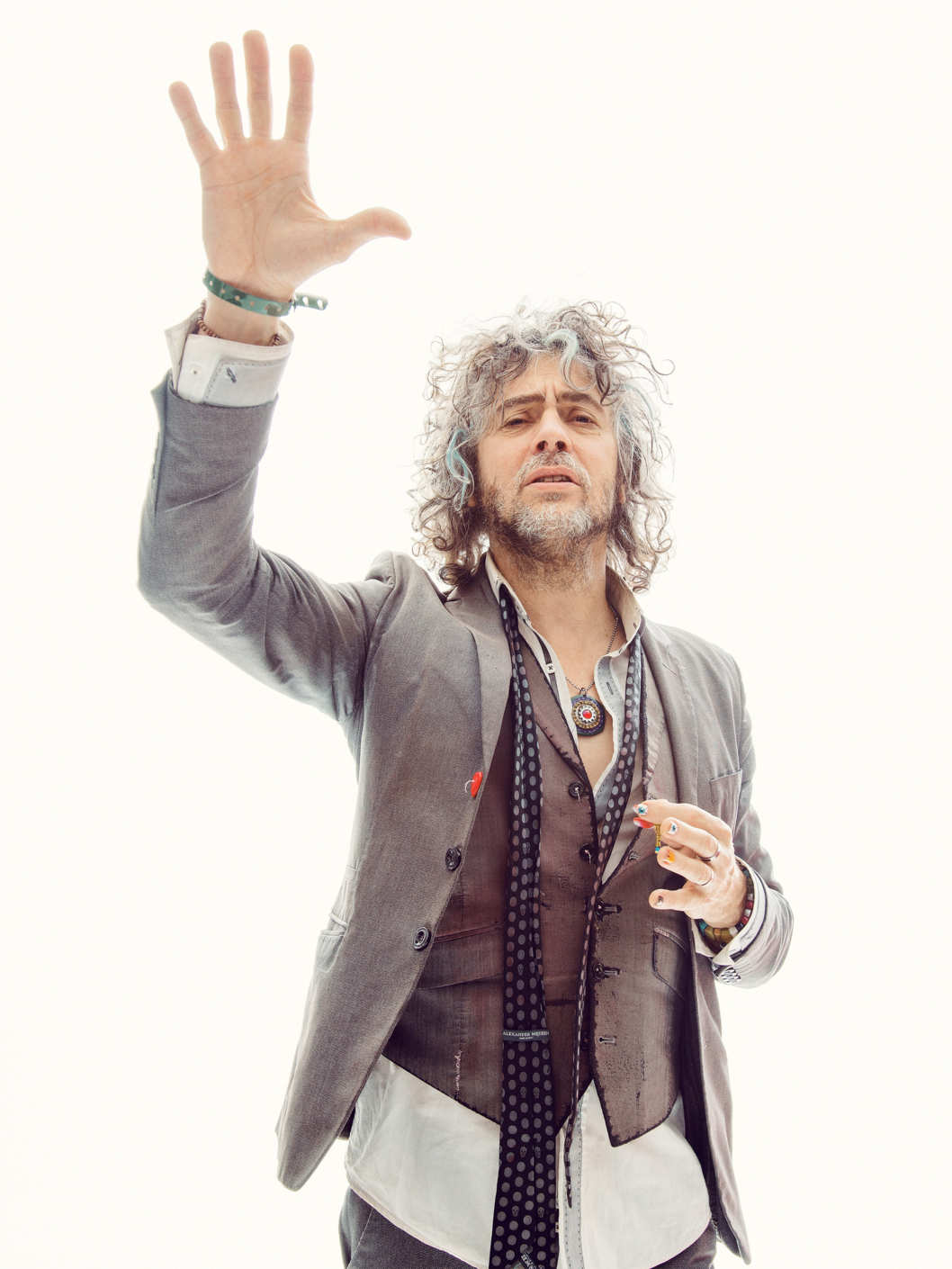 Wayne Coyne of the Flaming Lips photographed at Splashlight Studios in New York City