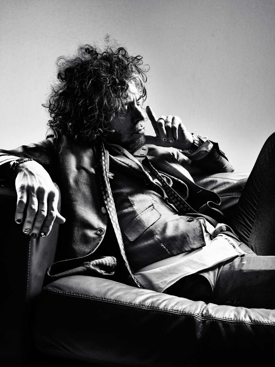 Wayne Coyne of the Flaming Lips photographed at Splashlight Studios in New York City
