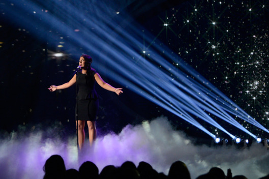 Kree Harrison performs on AMERICAN IDOL