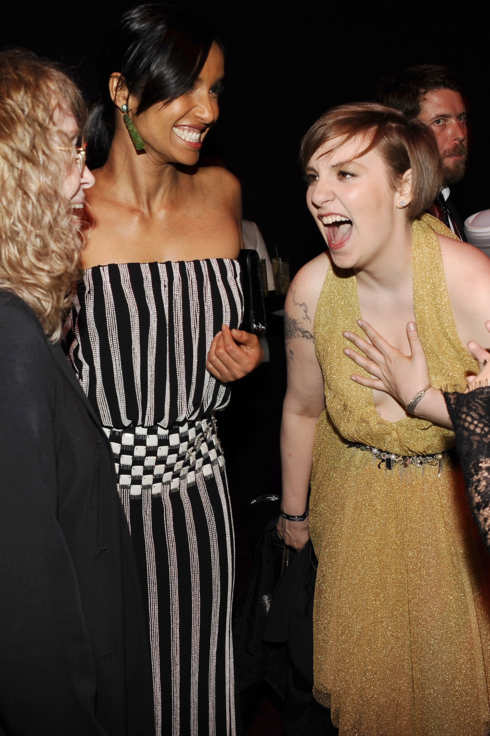 Mia Farrow, Padma Lakshmi, Lena Dunham, Amy Poehler==TIME 100 GALA: TIME'S 100 MOST INFLUENTIAL PEOPLE IN THE WORLD==Jazz at Lincoln Center, NYC==April 23, 2013==?Patrick McMullan==Photo - CLINT SPAULDING/PatrickMcMullan.com====