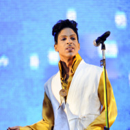 US singer and musician Prince (born Prince Rogers Nelson) performs on stage at the Stade de France in Saint-Denis, outside Paris, on June 30, 2011. US singer and musician Prince (born Prince Rogers Nelson) performs on stage at the Stade de France in Saint-Denis, outside Paris, on June 30, 2011.