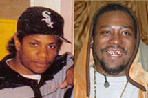Eazy-E and Ol' Dirty Bastard