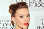 Actress Scarlett Johansson attends the "Cat On A Hot Tin Roof" Broadway opening night after party at The Lighthouse at Chelsea Piers on January 17, 2013 in New York City. 