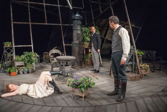 Wrenn Schmidt, Max Gordon Moore, and John Turturro in "The Master Builder" at the Brooklyn Academy of Music at the BAM Harvey Theater on May 11, 2013.
The cast:
Julian Gamble_Knut Brovik- old man
Kelly Hutchinson. Kaja Fossil _girl glasses
Max Gordon Moore- Ragnar- young architect
John Turturro-Halvard
Katherine Borowitz- Aline Solness
Ken Cheeseman-Dr. Herda
Wrenn Schmidt-_Hilde Wangel young woman
Credit: Stephanie Berger. All Rights Reserved.
Photo Credit: ©Stephanie Berger. Wrenn Schmidt, Max Gordon Moore, and John Turturro in "The Master Builder" at the Brooklyn Academy of Music at the BAM Harvey Theater on May 11, 2013.
The cast:
Julian Gamble_Knut Brovik- old man
Kelly Hutchinson. Kaja Fossil _girl glasses
Max Gordon Moore- Ragnar- young architect
John Turturro-Halvard
Katherine Borowitz- Aline Solness
Ken Cheeseman-Dr. Herda
Wrenn Schmidt-_Hilde Wangel young woman
Credit: Stephanie Berger. All Rights Reserved.
Photo Credit: ©Stephanie Berger.