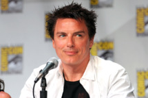 Actor John Barrowman speaks at Starz "Torchwood" Panel during Comic-Con 2011 on July 22, 2011 in San Diego, California.