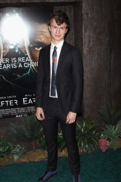 NEW YORK, NY - MAY 29: Ansel Elgort attends the "After Earth" premiere at the Ziegfeld Theater on May 29, 2013 in New York City. (Photo by Jim Spellman/WireImage)