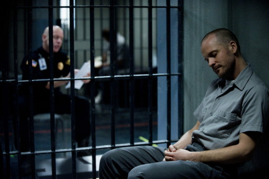 Frances Becker (Hugh Dillon) and Ray Seward (Peter Sarsgaard) - The Killing_Season 3, Episode 2_"That You Fear the Most" - Photo Credit: Carole Segal/AMC