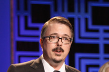 Writer Vince Gilligan accepts the Writers Guild Award for Drama Series onstage during the 2013 WGAw Writers Guild Awards at JW Marriott Los Angeles at L.A. LIVE on February 17, 2013 in Los Angeles, California.