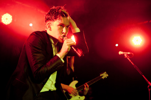 BERLIN, GERMANY - APRIL 16: William George Sinclair of Willy Moon performs at the Privat Club on April 16, 2013 in Berlin, Germany. (Photo by Gaelle Beri/Redferns via Getty Images)