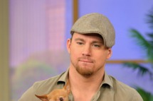MIAMI, FL - JUNE 24: Channing Tatum appears On Univisions Despierta America to promote film "White House Down" at Univision Headquarters on June 24, 2013 in Miami, Florida. (Photo by Gustavo Caballero/Getty Images)