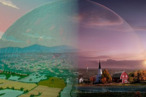 Comparing Under the Dome and The Simpsons Movie's Domes