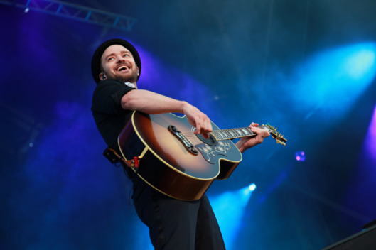Justin Timberlake performs at Phoenix Park on July 10, 2013 in Dublin, Ireland.