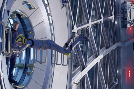 HARRISON FORD and ASA BUTTERFIELD star in ENDER'S GAME