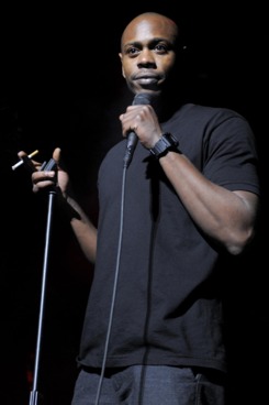 Dave Chapelle introduces Erykah Badu at The Fox Theater on February 19, 2010 in Oakland, California.