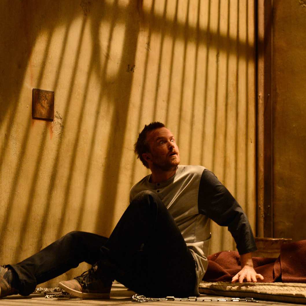 Jesse Pinkman (Aaron Paul) - Breaking Bad _ Season 5, Episode 15 - Photo Credit: Ursula Coyote/AMC