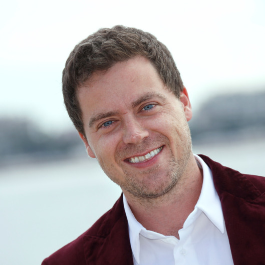 US Greg Poehler poses during a photocall for the TV series "Welcome to Sweden" as part of the Mipcom international audiovisual trade show at the Palais des Festivals, in Cannes, southeastern France, on October 7, 2013.