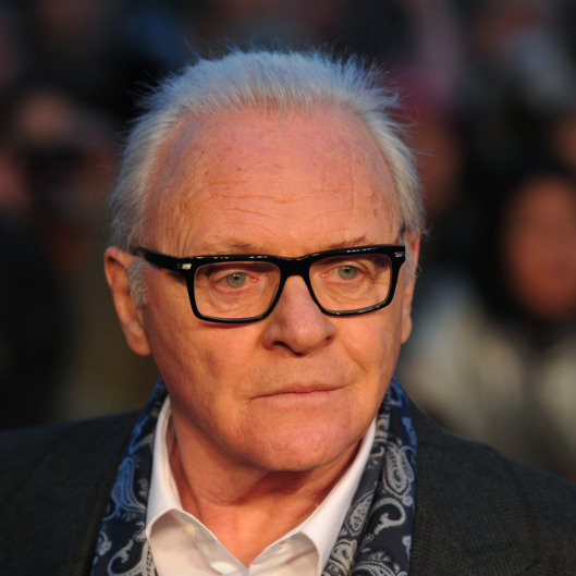 British actors Anthony Hopkins poses on the red carpet as he arrives for the UK film premiere of 'Hitchcock' in central London on December 9, 2012. AFP PHOTO/CARL COURT (Photo credit should read CARL COURT/AFP/Getty Images)