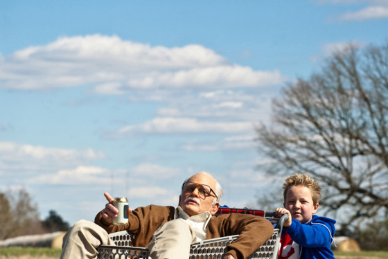 Johnny Knoxville is Irving Zisman and Jackson Nicoll is Billy in JACKASS PRESENTS: BAD GRANDPA Johnny Knoxville is Irving Zisman and Jackson Nicoll is Billy in JACKASS PRESENTS: BAD GRANDPA
