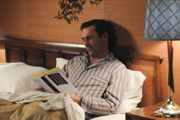 Don Draper (Jon Hamm) - Mad Men - Season 5, Episode 7 - Photo Credit: Michael Yarish/AMC Don Draper (Jon Hamm) - Mad Men - Season 5, Episode 7 - Photo Credit: Michael Yarish/AMC
