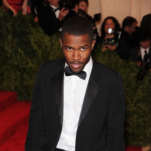 Frank Ocean attends the Costume Institute Gala for the "PUNK: Chaos to Couture" exhibition at the Metropolitan Museum of Art on May 6, 2013 in New York City.