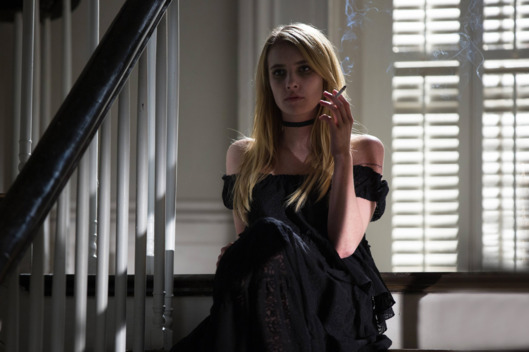 AMERICAN HORROR STORY: COVEN The Dead - Episode 307 (Airs Wednesday, November 20, 10:00 PM e/p) --Pictured: Emma Roberts as Madison -- CR. Michele K. Short/FX