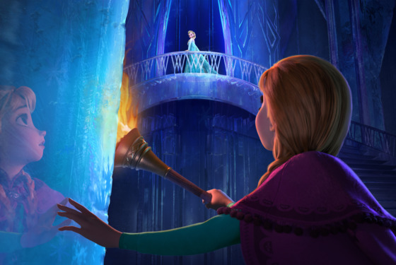 "FROZEN" (Top to Bottom) ELSA and ANNA. ©2013 Disney. All Rights Reserved. "FROZEN" (Top to Bottom) ELSA and ANNA. ©2013 Disney. All Rights Reserved.