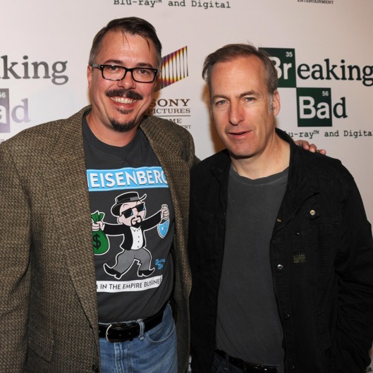 Creator Vince Gilligan at the screening of "No Half Measures: Creating The Final Season Of Breaking Bad" DVD Launch at Pacific Theatres at the Grove on November 25, 2013 in Los Angeles, California.