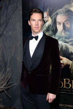 HOLLYWOOD, CA - DECEMBER 02: Actor Benedict Cumberbatch attends the premiere of Warner Bros' "The Hobbit: The Desolation Of Smaug" at TCL Chinese Theatre on December 2, 2013 in Hollywood, California. (Photo by Mark Davis/Getty Images)