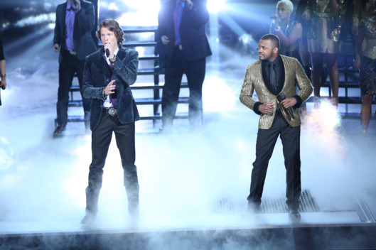 THE SING OFF -- Episode 407 -- Pictured: (l-r) Home Free, Ten -- (Photo by: Tyler Golden/NBC)