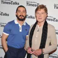 NEW YORK, NY - APRIL 02: Shia LaBeouf and Robert Redford attend TimesTalks Presents: "The Company You Keep" at TheTimesCenter on April 2, 2013 in New York City. (Photo by Theo Wargo/Getty Images) NEW YORK, NY - APRIL 02: Shia LaBeouf and Robert Redford attend TimesTalks Presents: "The Company You Keep" at TheTimesCenter on April 2, 2013 in New York City. (Photo by Theo Wargo/Getty Images)